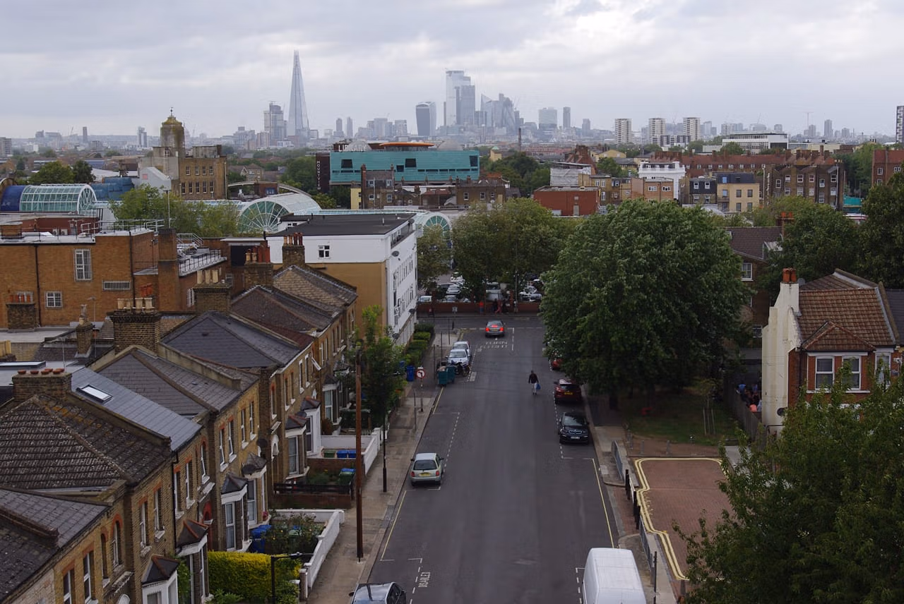 Residential street in Peckham