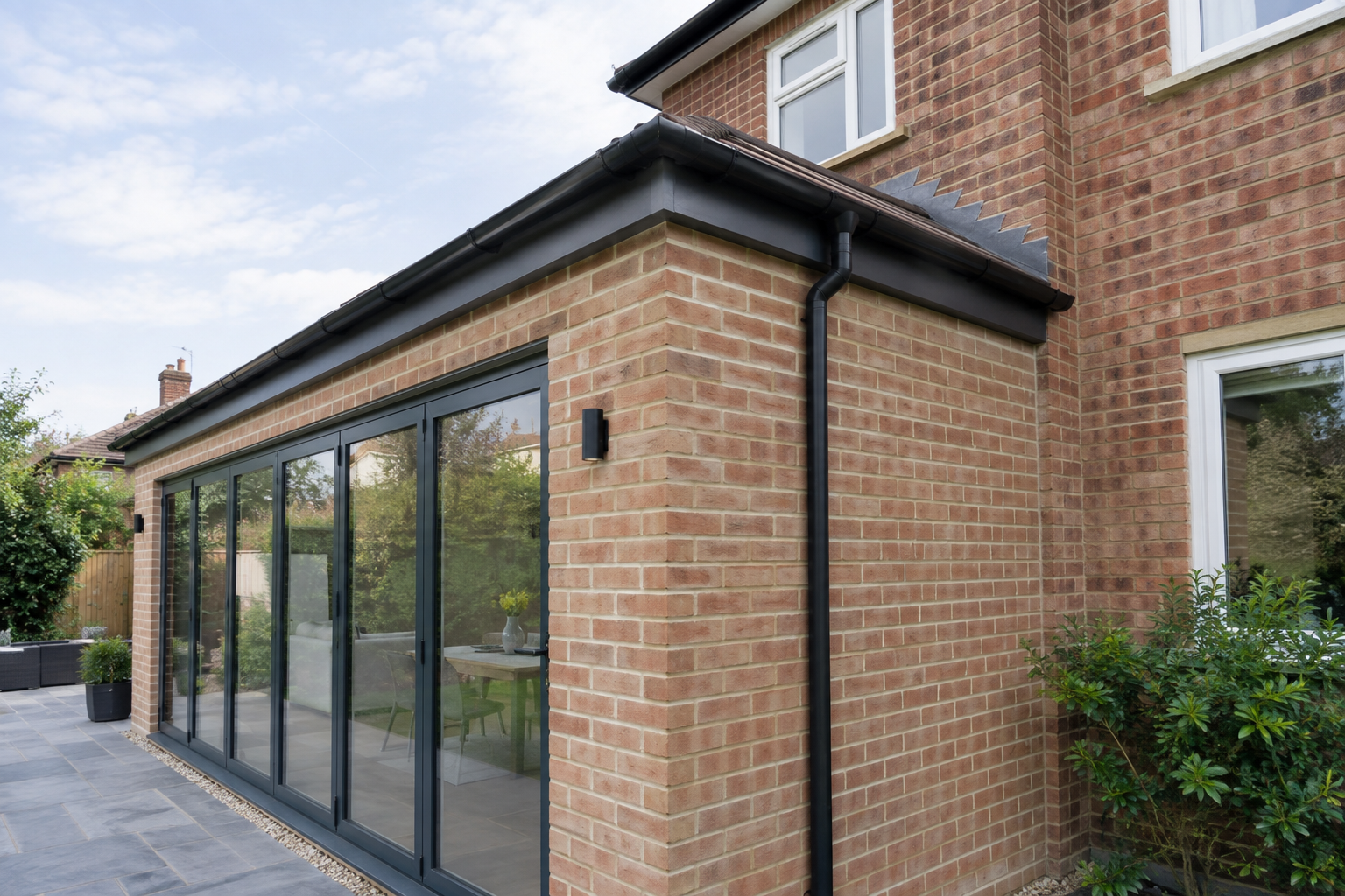 Extension and roof detail in Hillingdon